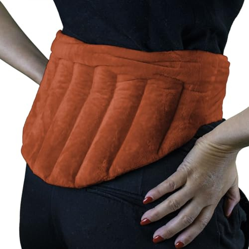 Vivezen - Ceinture lombaires chauffante avec bandes auto-agrippantes réglable taille 36 à 54 - Plusieurs coloris