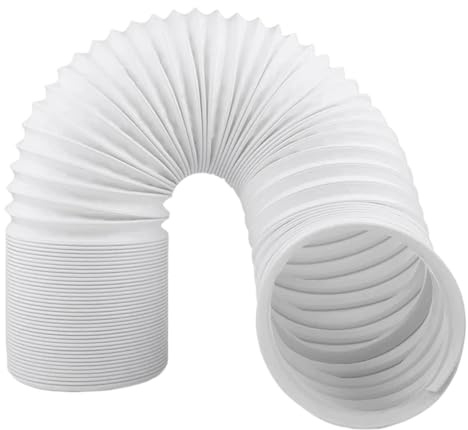 Tuyau d'évacuation universel Tuyau d'échappement flexible 2 m x 15 cm – Tube universel for climatiseurs portables et ventilation de fenêtre