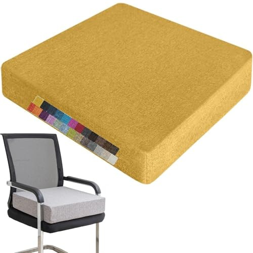 Floor Cushions 40x40x10cm Sitzkissen für Indoor & Outdoor Nutzung – waschbar, mit Reißverschluss,rutschfestes Sitzkissen für Gartenstuhl