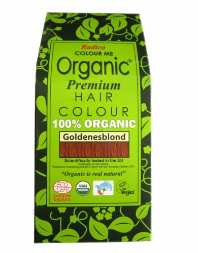 Radico Colour Me Organic Pflanzenhaarfarbe Goldblond