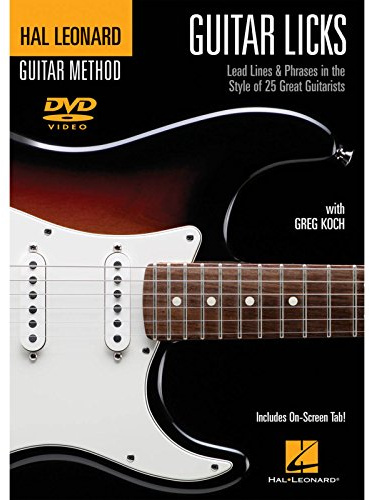 Guitar Licks: Lead Lines & Phrases In The Style Of 25 Great Guitarists