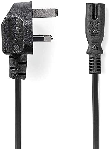 Ex-Pro 2m Mains Power Lead Cable C7 for Sky box, Sky Plus+ HD Box