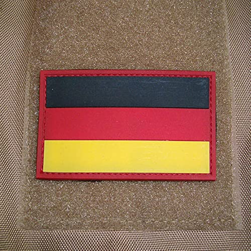 Copytec Deutschland Germany Fahne Abzeichen KSK Tactical 3D Rubber Patch 5x8cm #17044