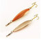Allcock Copper Silver Long Spoon 3 Salmon/Pike Lure