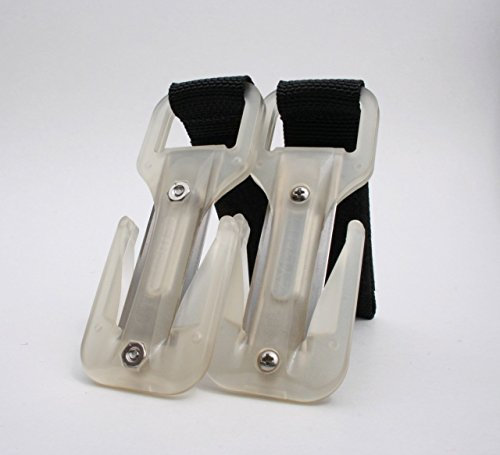 EEZYCUT Glow in the Dark (Phosphorescence) Trilobite Knife w/Black Velco & Pouch (Harness Pouch)