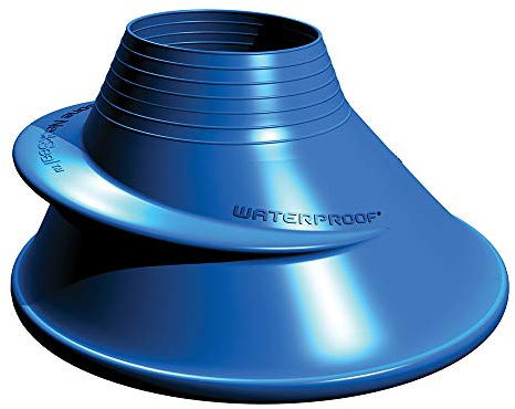 Silikon Halsmanschette Blau - Standard