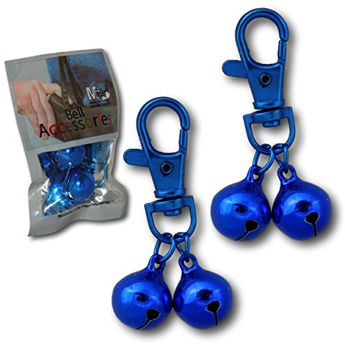 Minder® 2 Pack Bell Accessories (10 Colours Available) Handbag Purse Keys Wallet Phone Theft Pickpocket Twin Security Alarm Bells Attachment