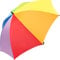 iX-brella Leichter Voll-Fiberglas- Regenschirm für 2 Personen XXL (Regenbogen)