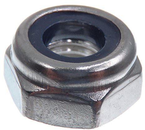 Dado di bloccaggio SECCARO M10, acciaio inox V2A VA A2, DIN 985 / ISO 10511, esagonale, 20 pezzi