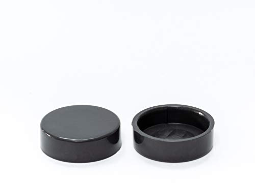 companyblue Cover Cap for Heated Towel Rail Radiator blanking plugs and bleeding valves (Anthracite Pair)