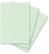 ARTOZ 25x Bastelpapier - Mint - DIN A4 297 x 210 mm - 220 Gramm pro m² - Edle Egoutteur-Rippung - Hochwertiges Designpapier Urkundenpapier Bastelkarton