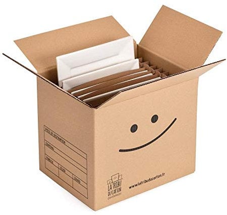 Carton pour 10 assiettes