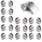 24× Pince à verre de Porte-verre en acier inox Support pour garde corps 6-7mm