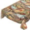 ANRO Wachstuch Tischdecke abwaschbar Wachstuchtischdecke Wachstischdecke Jagt Wild Jäger Motiv Holz 160x140cm