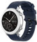 Braleto Cinturino Compatibile con Huami Amazfit GTS/Amazfit Bip/Amazfit Bip Lite/Amazfit GTR 42mm, Braccialetto di Ricambio in Silicone Sportivo (Blu Notte)