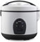 SIMÉO, Cuiseur à riz 3L 500W avec maintien au chaud, panier vapeur, couvercle articulé, panneau de commande, idéal pour 16 portions, cuisson homogène et automatique, CRM180