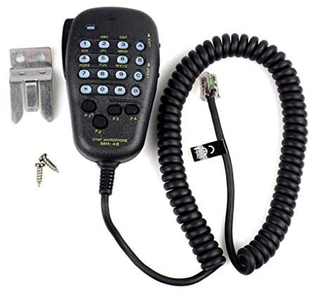 Stebela MH-48 autoradio Mic 6 Pin DTMF Microfono Altoparlante per Yaesu Radio Mobile FT-7800R FT-8800R FT-8900R