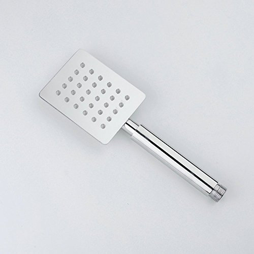 Accit 200mm Square Shower Head and Hand Set Chrome
