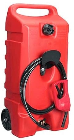 Varan Motors - NEDLP-34 Kraftstofftrolley 53 Liter mit Zapfpistolenpumpe, Kraftstoff Mobile Tankanlage für Benzin Diesel Kerosin