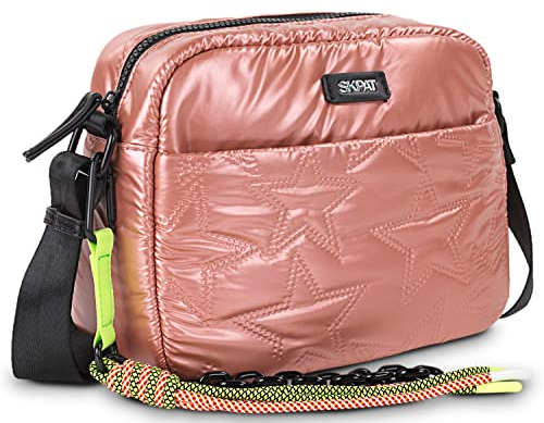 SKPAT - Handtasche Damen Umhängetasche Damen Klein & Stilvoll Handtasche Damen Umhängetasche Crossbody Bag Damen, Kupfer