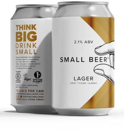 SMALL BEER LAGER 2.1% (6x330ml) from The Original Mid-Strength Brewers
