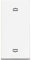 Pulsador dobleestrecho para persianasBTICINO RW4037N Classia1 modulo Blanco