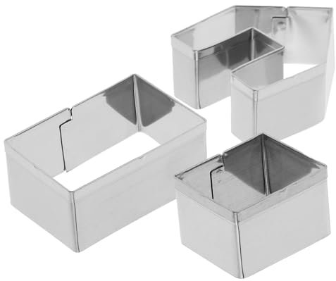 ABOOFAN 6stücke Teiliges Weihnachts-plätzchen-ausstecher-set Mini Ginger House Ausstecher Für Kekse Schokolade Und Fondant Für Küche