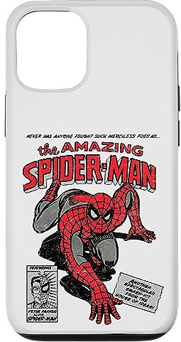 Marvel Spider-Man Retro Comic Case for iPhone 12/12 Pro