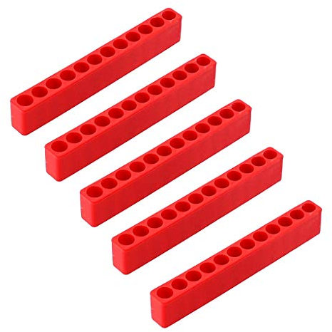 Schraubendreher 6/12 Löcher Schaft Bithalter Kunststoff für Kopfaufbewahrung für Koffer zu WERA Werkzeuge Schraubenschlüssel