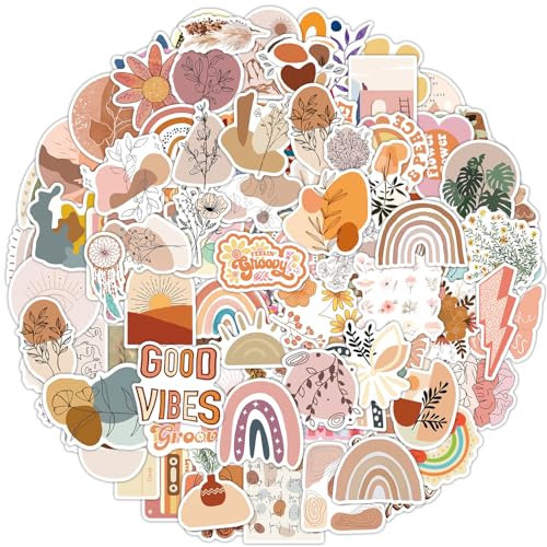 Boho Sticker Aufkleber 100 Stücke für Kindle Laptop Telefon Pad Koffer Gitarre Scrapbook