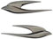Auto Emblem Aufkleber für Toyota Yaris Cross 2021-2023 2024,Autoaufkleber Kühlergrill Front Motorhaube Kofferraum 3D Logo Heckklappen Buchstaben Selbstklebende Ersatz Dekoration,Black
