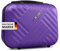 Xonic® Design Kosmetikkoffer aus ABS Hartschale – Robustes Beautycase als Handgepäck - Kosmetiktasche für Reisen – leicht & stabil (Lila)
