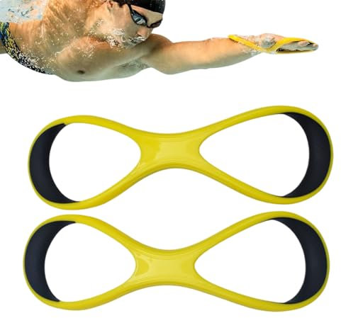Palme de pivot d'avant-bras, gant de natation correcteur en forme de 8 coudes, aide à l'entraînement, équipement de natation, équipement de natation pour hommes, femmes et enfants