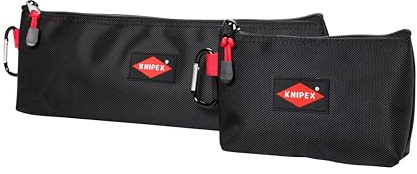 KNIPEX Tools 9K 00 80 179 US Zipper Tool Bag 2-Pack, Empty