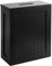 HYLT Bathroom Storage Unit – Freestanding Toilet Roll Cabinet & Slim Wooden Organizer – Compact Multi-Purpose Storage Box for Toilet Rolls, Cleaning Supplies & Toiletries (Black)
