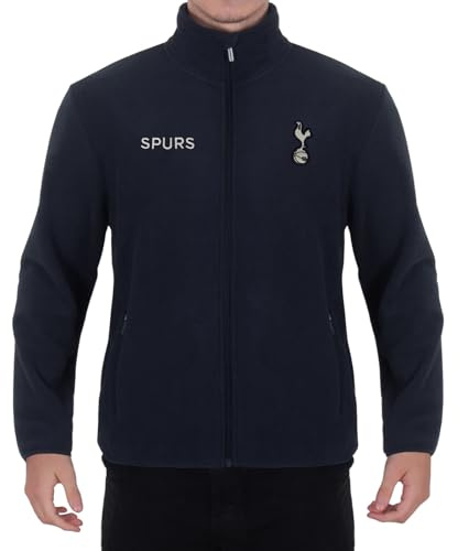 Tottenham Hotspur Men's Official Full Zip Fleece Jacket