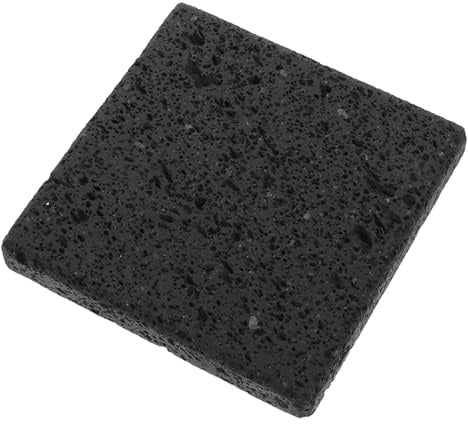 Vulkansteingrill aus Vulkangestein, 9, 9x9, 9x1, 5 Cm