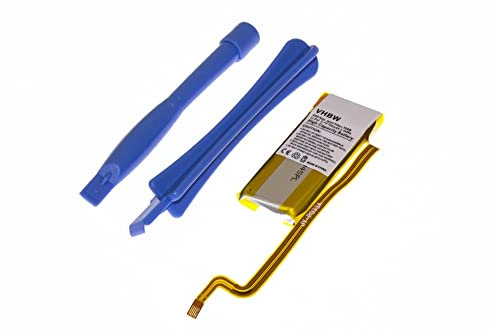 vhbw Li-Polymer Akku 450mAh (3.7V) kompatibel mit Video MP3 Player Apple iPod G5 30GB MA146X/A, G5 30GB MA253, U2 30GB MA452 Ersatz für 616-0227, 616-0229, EC008.