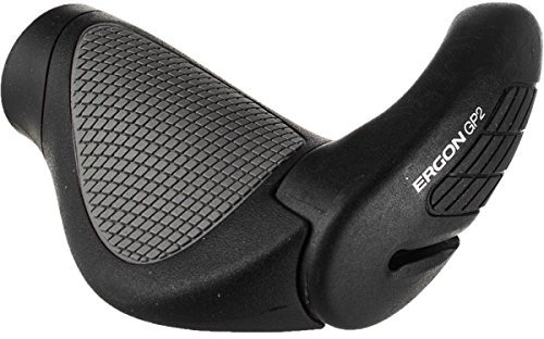 Ergon Fahrradgriff GP2 Gripshift, Schwarz, L, 42400128