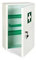 LIFEBOX ROSSIGNOL Armoire à Pharmacie Acier Fermeture à Clef 2 étagères L31 x H45,5 x P14,5 cm Blanc