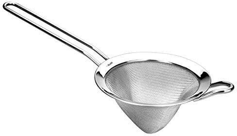 Ibili 703910 Passoire Conique, Acier Inoxydable, Argent, 25 x 11.5 x 10.5 cm