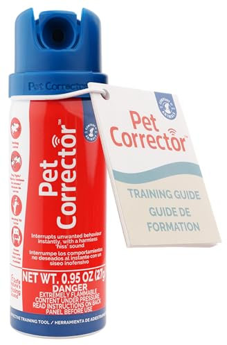Pet Corrector Spray for Dogs, Dog Training Spray to Stop Barking and Unwanted behaviours, Pet Deterrent and Training Spray, 30 ml, 4 pack