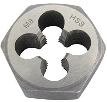 HSS Sechskant-Schneideisen DIN 382, Modell:M24 / Steigerung = 3