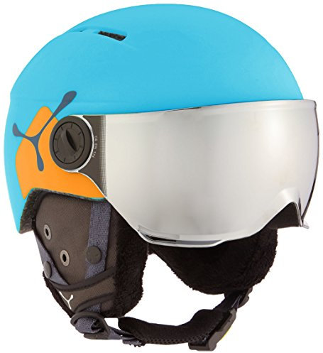 Cébé Skihelm Fireball Junior Blue/Orange Cat 2, 50-54 cm, CBH209