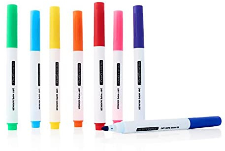 Premier Stationery Whiteboard Markers - Assorted Colors (Pack of 8)