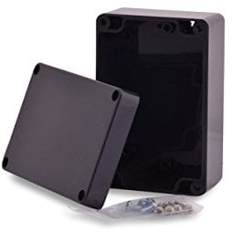 BOXEXPERT Kunststoff-Gehäuse Serie Elbe 120x80x55mm IP 65 grau RAL7015 Schaltschrank Verteilerkasten