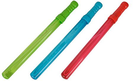 Simba 107282131 Bubble Fun Seifenblasen Stäbe 3 Stück