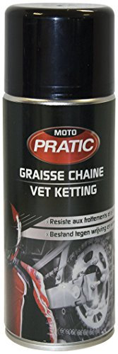 MOTO PRATIC Graisse Chaine, 400 ml