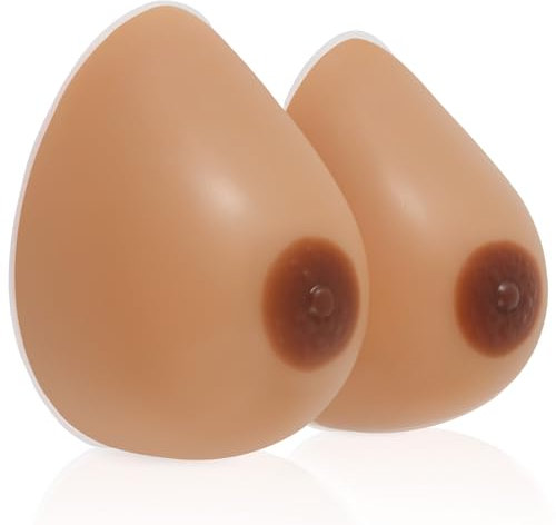 Vollence A Cup 500g Silikonbrüste Silikon Brust Brustform Brustformen Falsche Brüste Brustprothesen Mastektomie Transgender Crossdresser Cosplay Prothese Gefälschte Brüste