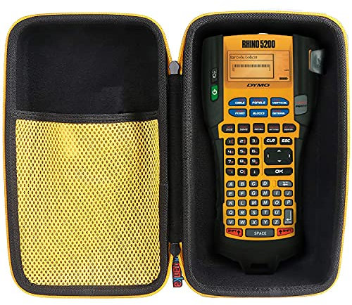 khanka Hartschalen-Reiseetui Ersatz für DYMO Industrial RhinoPRO 5200 Etikettenmacher